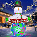 7FT Christmas Snowman Inflatable Yard Decoration