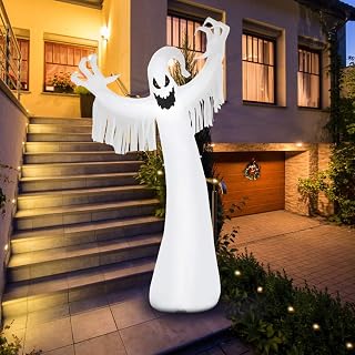 12 FT Halloween Ghost Inflatable Yard Decoration