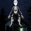 11.8 ft Halloween Skeleton Inflatable Yard Decoration