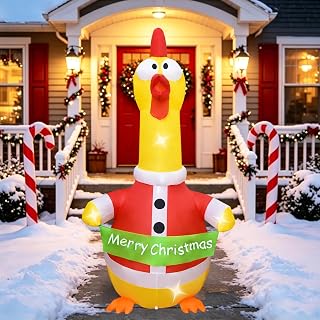 8 FT Christmas Inflatable Yard Decoration