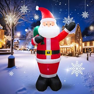 12FT Christmas Santa Claus Inflatable Yard Decoration