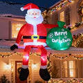 8 FT Christmas Santa Claus Inflatable Yard Decoration