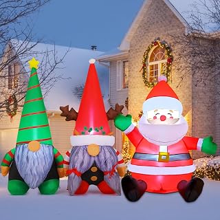 5 FT Christmas Santa Claus Inflatable Yard Decoration
