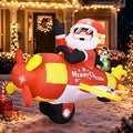 8 FT Christmas Santa Claus Inflatable Yard Decoration