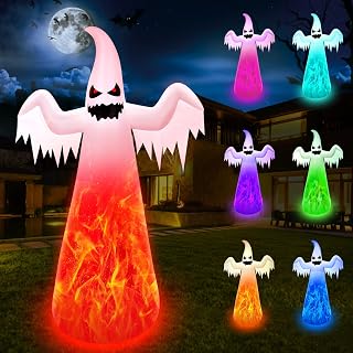 12FT Halloween Ghost Inflatable Yard Decoration 1pcs