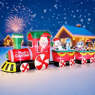12 FT Christmas Santa Claus Inflatable Yard Decoration