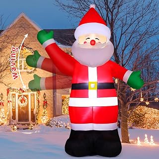 8.8 FT Christmas Santa Claus Inflatable Yard Decoration