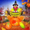 6FT Fall Pumpkin Inflatable Yard Decoration