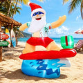 6.5FT Christmas Santa Claus Inflatable Yard Decoration