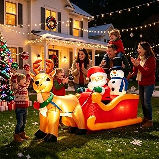 7FT Christmas Inflatable Yard Decoration