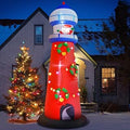 Christmas Santa Claus Inflatable Yard Decoration