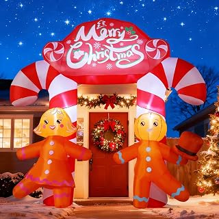 9.6 FT Christmas Archway Inflatable Yard Decoration