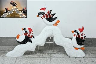 Christmas Penguin Yard Decoration