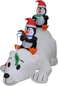 6 FT Christmas Penguin Inflatable Yard Decoration
