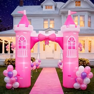 10 ft Holiday Archway Inflatable Yard Decoration