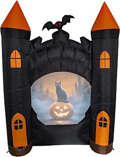 7 Ft Halloween Light Projector Inflatable Yard Decoration