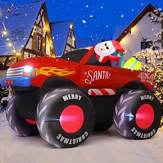 7.5 FT Christmas Santa Claus Inflatable Yard Decoration