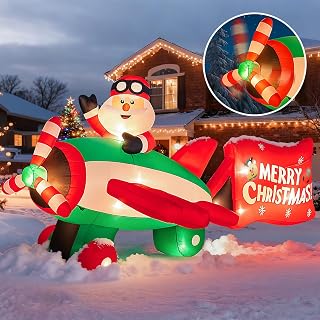 10.5 FT Christmas Santa Claus Inflatable Yard Decoration