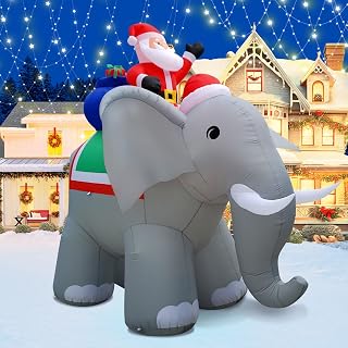 12FT Christmas Santa Claus Inflatable Yard Decoration