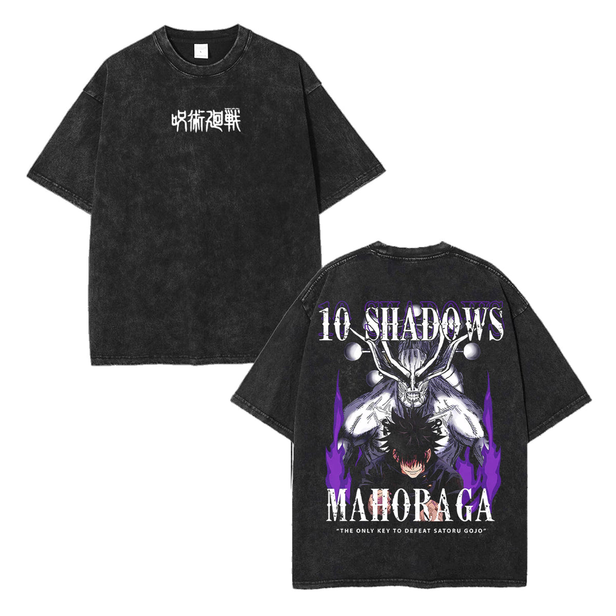 Mahoraga x Megumi Vintage Washed Shirt [MMU]