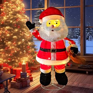 48 Inch Christmas Santa Claus Yard Decoration