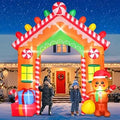 9FT Christmas Archway Inflatable Yard Decoration