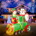 6FT Christmas Snowman Inflatable Yard Decoration