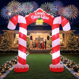 10ft Christmas Archway Inflatable Yard Decoration