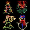 Christmas Snowman Outdoor Wreath