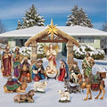 Holiday Nativity Scene Yard Decoration 16 Pcs