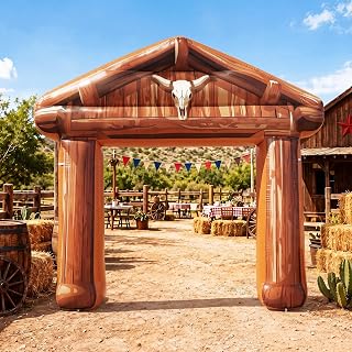 8.2 ft Holiday Archway Inflatable Yard Decoration