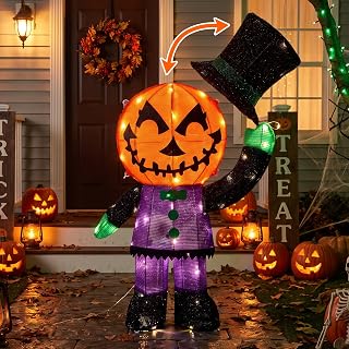 Halloween Pumpkin Yard Decoration