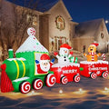 12FT Christmas Snowman Inflatable Yard Decoration