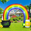 10 FT Holiday Archway Inflatable Yard Decoration