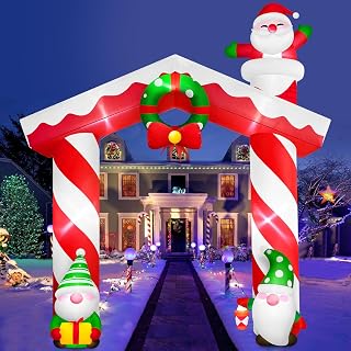 10 FT Christmas Santa Claus Inflatable Yard Decoration
