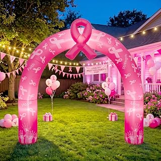 9ft Holiday Archway Inflatable Yard Decoration