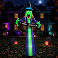 8FT Halloween Witch Inflatable Yard Decoration