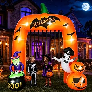 12FT Halloween Archway Inflatable Yard Decoration