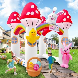 10FT Easter Archway Inflatable Yard Decoration
