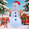 12ft Christmas Snowman Inflatable Yard Decoration