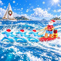 11.8FT Christmas Santa Claus Inflatable Yard Decoration