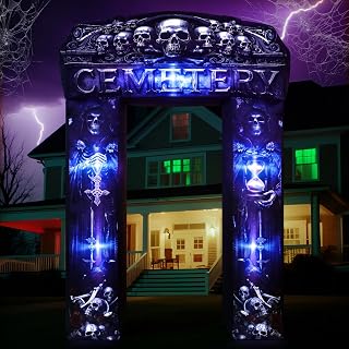 8 ft Halloween Archway Inflatable Yard Decoration