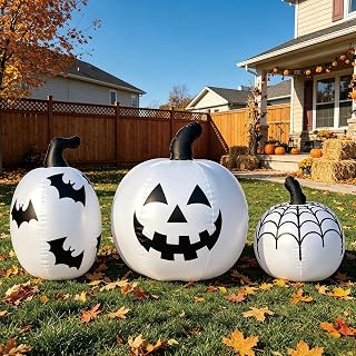 Halloween Pumpkin Inflatable Yard Decoration