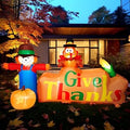 8Ft Fall Turkey Inflatable Yard Decoration