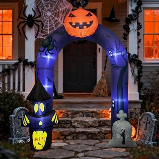 7.5FT Halloween Archway Inflatable Yard Decoration