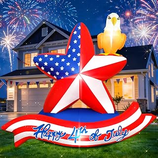 5.5FT Patriotic Inflatable Yard Decoration