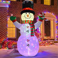 8 FT Christmas Snowman Inflatable Yard Decoration