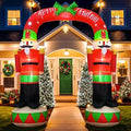 8FT Christmas Nutcracker Inflatable Yard Decoration