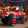 8.5 FT Christmas Santa Claus Inflatable Yard Decoration