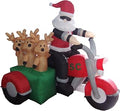 Holiday Reindeer Inflatable Yard Decoration